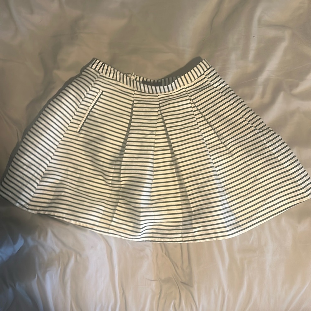 Black and white skirt